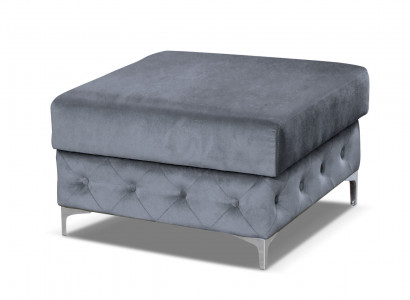 Upholstered Stool Noble Chest Box New Pouf Footstool Ottoman Seat Stool Upholstered Stool